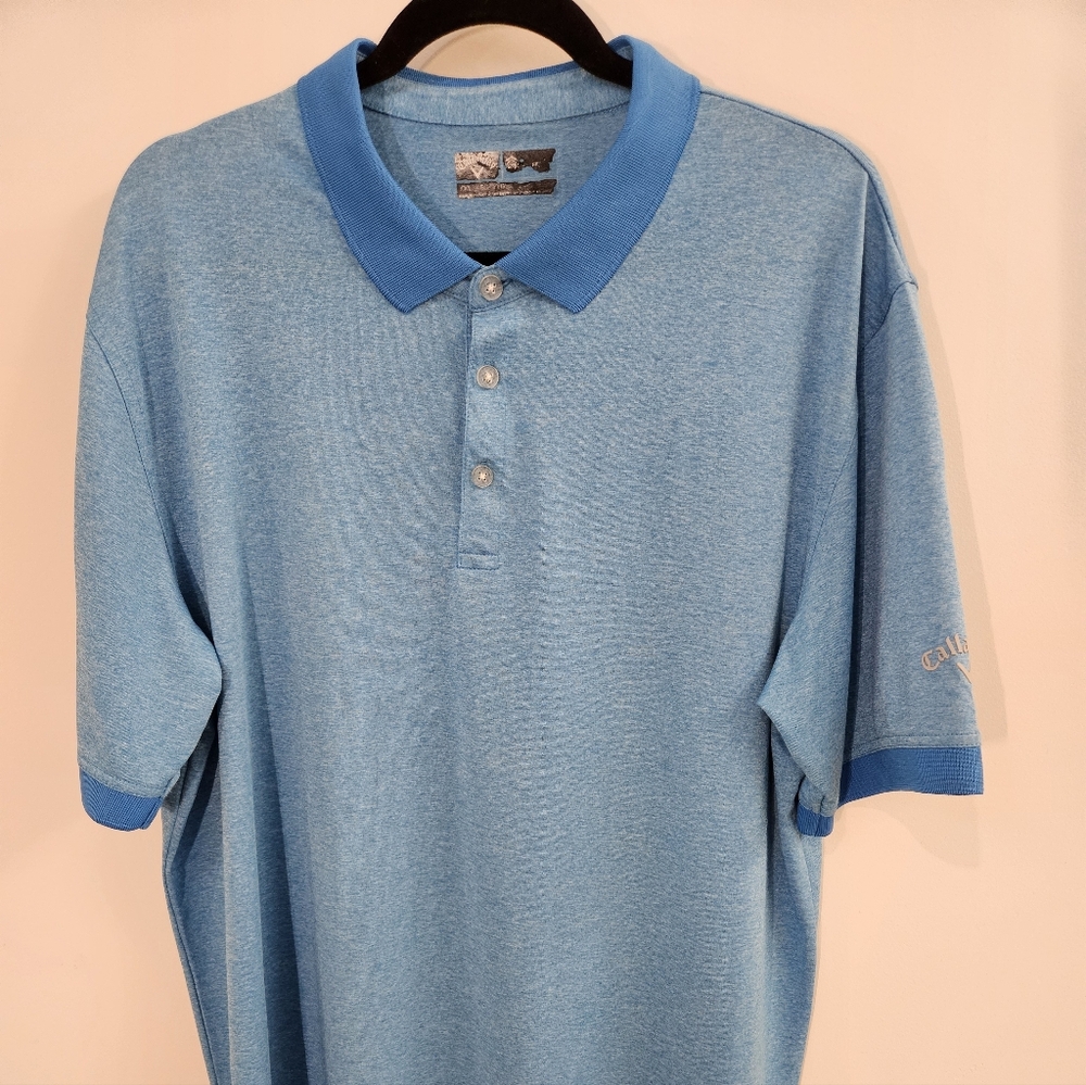 Callaway Light Blue Polo Shirt for Men